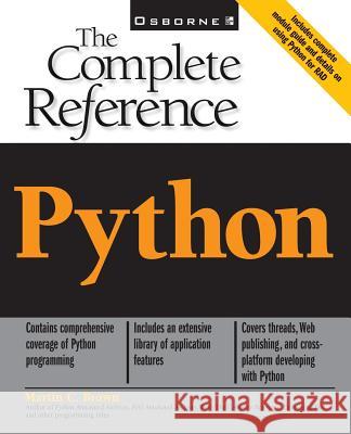 Python:  The Complete Reference Martin Brown 9780072127188 McGraw-Hill Education - Europe - książka