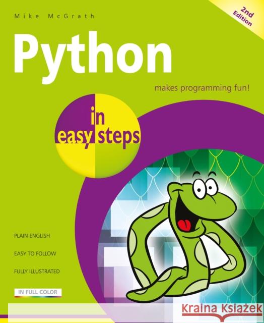 Python in easy steps Mike McGrath 9781840788129 In Easy Steps Limited - książka