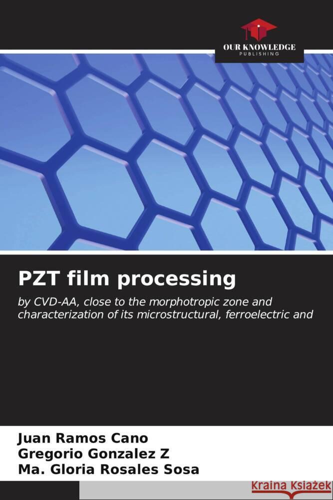 PZT film processing Juan Ramo Gregorio Gonzale Ma Gloria Rosale 9786207015047 Our Knowledge Publishing - książka