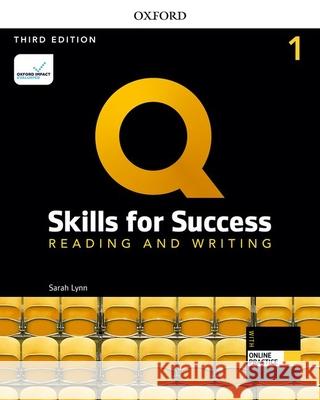 Q3e 1 Reading and Writing Student Book and IQ Online Pack [With eBook] Oxford University Press 9780194903929 Oxford University Press - książka