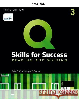 Q3e 3 Reading and Writing Student Book and IQ Online Pack Oxford University Press 9780194903943 Oxford University Press - książka