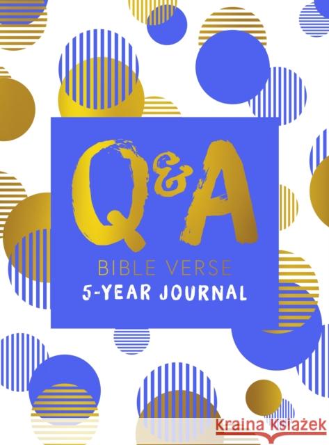 Q & A Bible Verse 5-Year Journal Blue Edition Carol Petley 9780281083237 SPCK Publishing - książka