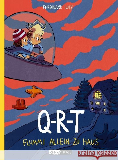 Q-R-T - Flummi allein zu Haus Lutz, Ferdinand 9783956401107 Reprodukt - książka