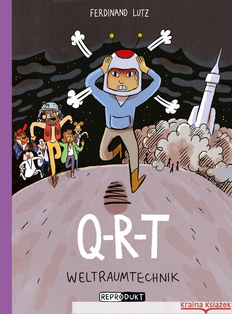 Q-R-T: Weltraumtechnik, 5 Teile Lutz, Ferdinand 9783956403736 Reprodukt - książka