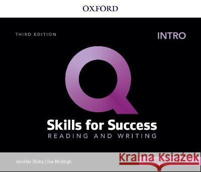 Q: Skills for Success: Intro Level: Reading and Writing Audio CDs Jenny Bixby Joe McVeigh  9780194903851 Oxford University Press - książka