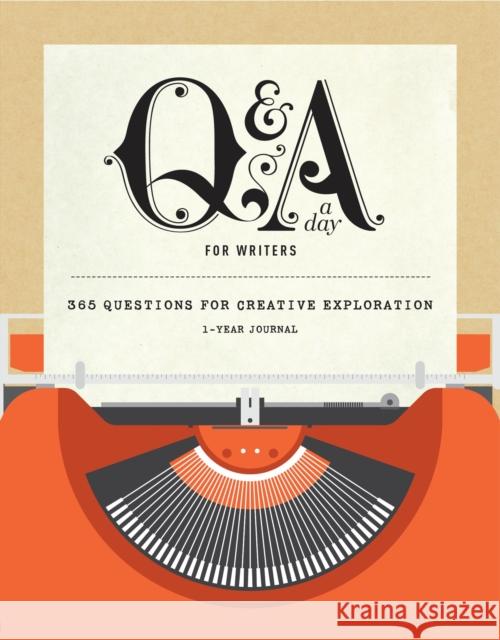 Q&A a Day for Writers: 1-Year Journal Potter Gift 9780451494900 Clarkson Potter Publishers - książka