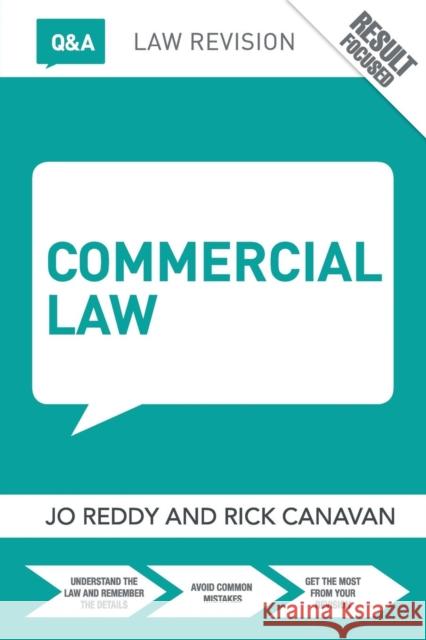 Q&A Commercial Law Jo Reddy 9781138854871 Taylor & Francis - książka