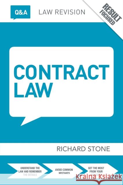 Q&A Contract Law Richard Stone 9781138779075 Routledge - książka