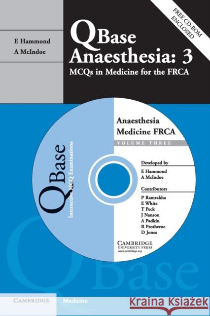 Qbase Anaesthesia: Volume 3, McQs in Medicine for the Frca [With CD (Audio)] Hammond, Edward 9780521687959  - książka