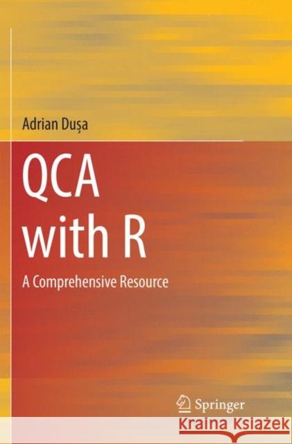 Qca with R: A Comprehensive Resource Duşa, Adrian 9783030092931 Springer - książka