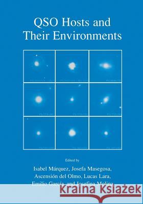 Qso Hosts and Their Environments Márquez, Isabel 9781461351993 Springer - książka