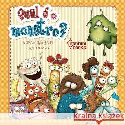 Qual E O Monstro? Aloma 9786586389340 Bonbini Books - książka