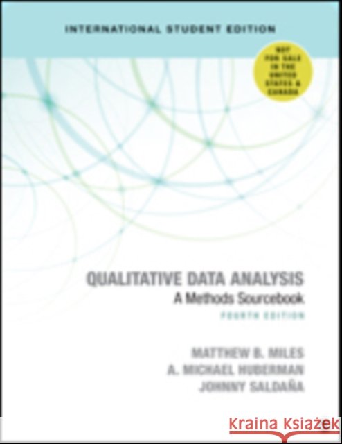 Qualitative Data Analysis - International Student Edition: A Methods Sourcebook Johnny Saldana 9781544371856 SAGE Publications Inc - książka