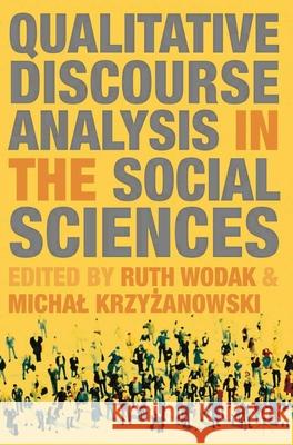 Qualitative Discourse Analysis in the Social Sciences Ruth Wodak 9780230019874  - książka