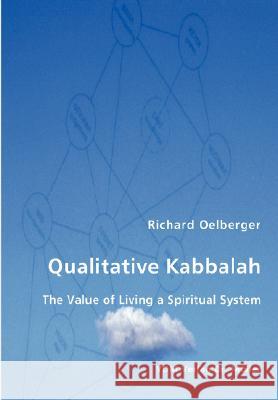 Qualitative Kabbalah Richard Oelberger 9783836434904 VDM Verlag - książka