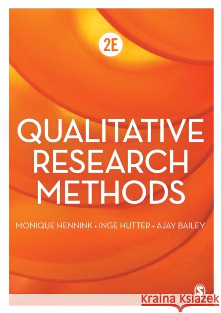 Qualitative Research Methods Monique Hennink Inge Hutter Ajay Bailey 9781473903906 Sage Publications Ltd - książka