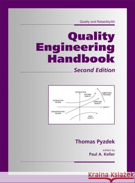 Quality Engineering Handbook Thomas Pyzdek Paul A. Keller Pyzdek Pyzdek 9780824746148 CRC - książka