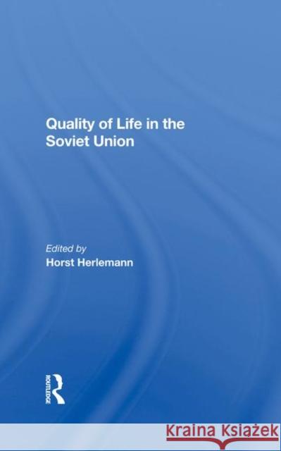 Quality of Life in the Soviet Union Murphy, Shaun 9780367284886 Taylor and Francis - książka