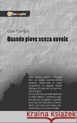 Quando piove senza nuvole Gaia Campo 9788827816929 Youcanprint - książka