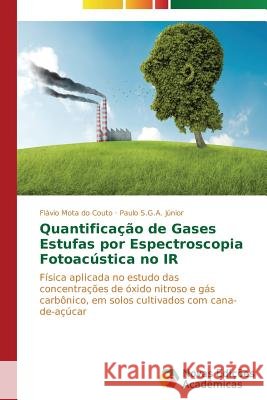 Quantificação de Gases Estufas por Espectroscopia Fotoacústica no IR Couto Flávio Mota Do 9783639698640 Novas Edicoes Academicas - książka