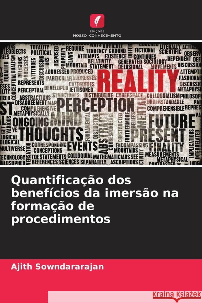 Quantifica??o dos benef?cios da imers?o na forma??o de procedimentos Ajith Sowndararajan 9786207392766 Edicoes Nosso Conhecimento - książka