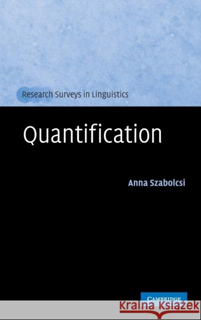 Quantification  9780521887960 CAMBRIDGE UNIVERSITY PRESS - książka