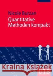 Quantitative Methoden kompakt Burzan, Nicole 9783825237653 UTB - książka