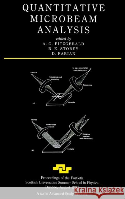 Quantitative Microbeam Analysis A. G. Fitzgerald B. E. Storey D. J. Fabian 9780750302562 Institute of Physics Publishing - książka