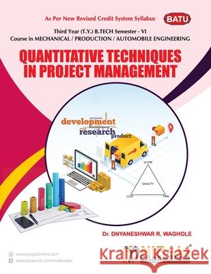 Quantitative Techniques in Project Management Dnyaneshwar R. D 9789389686845 Nirali Prakashan - książka