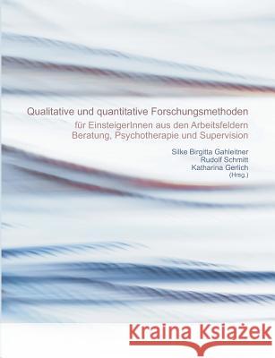 Quantitative Und Qualitative Forschungsmethoden Gahleitner, Silke Birgitta 9783934247697 Zks-Verlag - książka