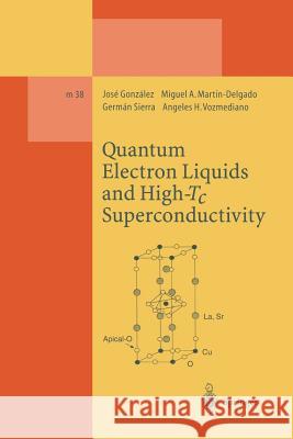 Quantum Electron Liquids and High-Tc Superconductivity Jose Gonzalez Miguel A. Martin-Delgado German Sierra 9783662140123 Springer - książka