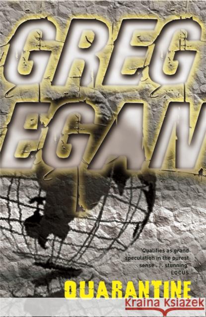 Quarantine Greg Egan 9780575081727 Orion Publishing Co - książka