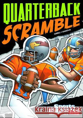 Quarterback Scramble Brandon Terrell Gerardo Sandoval 9781434230706 Stone Arch Books - książka