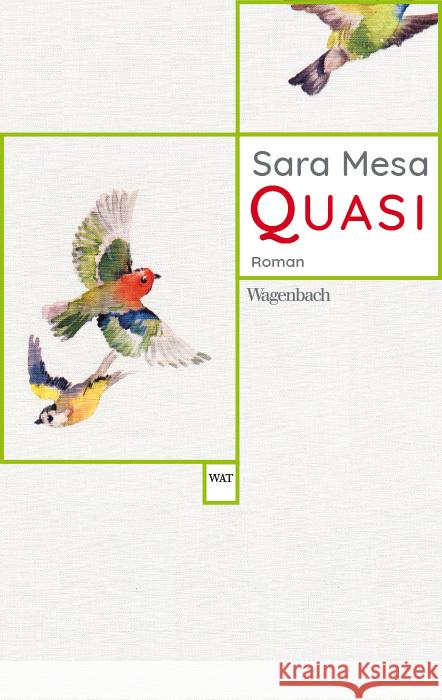 Quasi Mesa, Sara 9783803128546 Wagenbach - książka