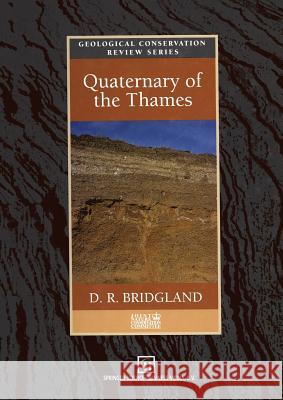 Quaternary of the Thames D. R. Bridgland 9789401043038 Springer - książka