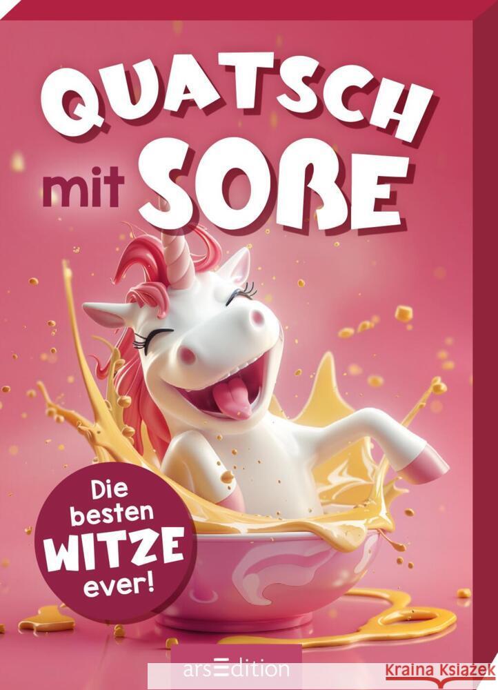 Quatsch mit Soße (Einhorn) Löwenberg, Ute 9783845867526 ars edition - książka