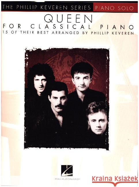Queen For Classical Piano : Noten, Sammelband für Klavier Queen 0888680607425 Hal Leonard - książka