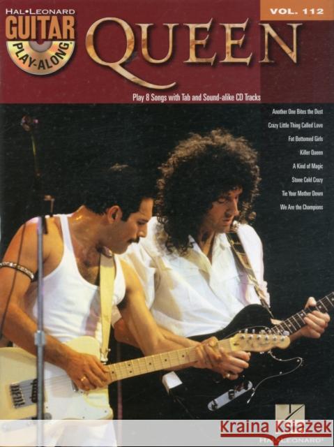 Queen: Guitar Play-Along Volume 112 Queen 9781423468608 Hal Leonard Corporation - książka