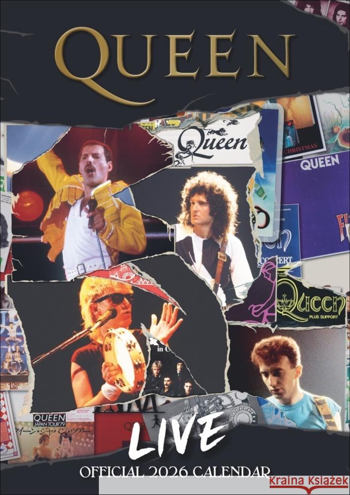 Queen Posterkalender 2026  9783840197048 Danilo - książka