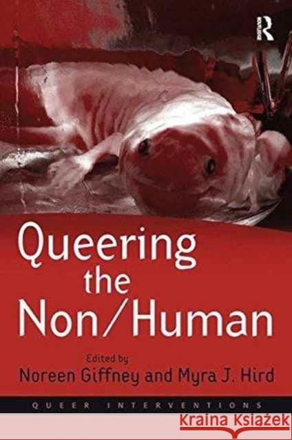 Queering the Non/Human Myra J. Hird Noreen Giffney  9781138247789 Routledge - książka