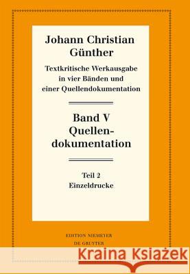 Quellendokumentation. Tl.2 : Einzeldrucke Reiner Bölhoff 9783110451641 De Gruyter (JL) - książka