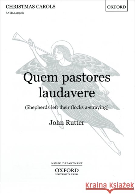 Quem pastores laudavere  9780193430129 Oxford University Press - książka