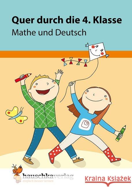 Quer durch die 4. Klasse, Mathe und Deutsch - Übungsblock Harder, Tina 9783881006644 Hauschka - książka