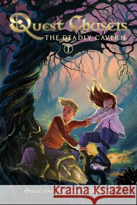 Quest Chasers: The Deadly Cavern Thomas Lockhaven Grace Lockhaven David Aretha 9781365609886 Twisted Key Publishing, LLC - książka