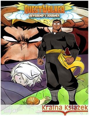Questwalker: Reverend's Journey - Issue #1: (Black and White) Dalton Chase Crawford, Jason Jones 9798467755939 Independently Published - książka