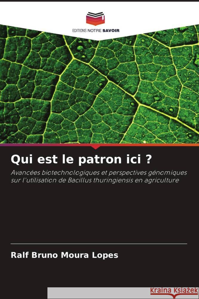 Qui est le patron ici ? Moura Lopes, Ralf Bruno 9786208310868 Editions Notre Savoir - książka