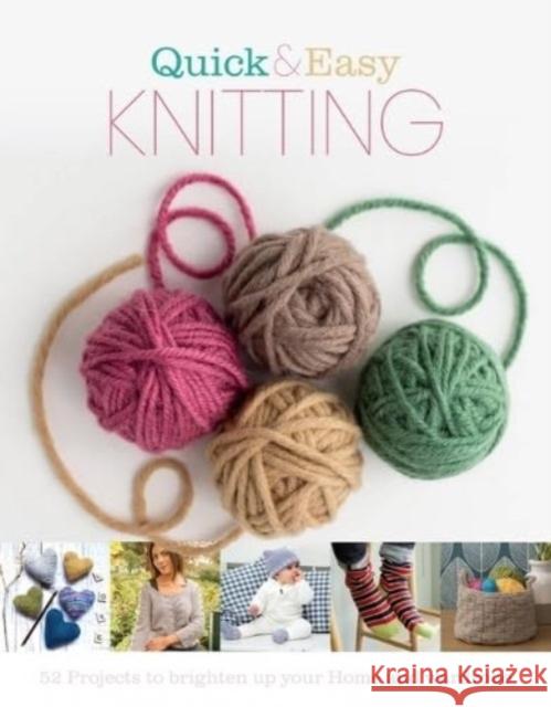 Quick & Easy Knitting Katherine Marsh 9781915343444 Danann Media Publishing Limited - książka