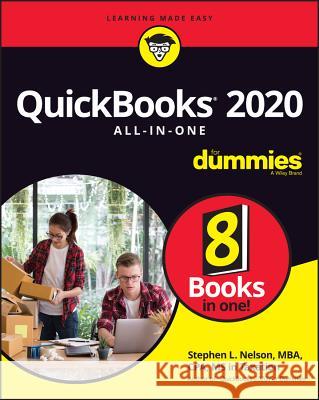 QuickBooks 2020 All-In-One for Dummies Nelson, Stephen L. 9781119589808 For Dummies - książka