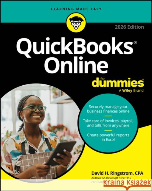 QuickBooks Online for Dummies, 2026 Edition David H. Ringstrom 9781394367177 For Dummies - książka