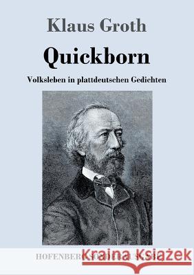 Quickborn: Volksleben in plattdeutschen Gedichten Klaus Groth 9783743711396 Hofenberg - książka